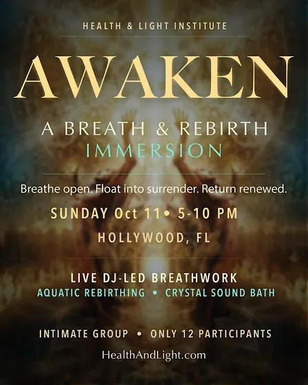 Awaken ~ A Breathwork & Rebirthing Immersion