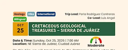 Cretaceous Geological Treasures — Sierra de Juárez