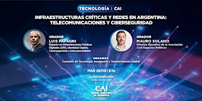 Infraestructuras críticas y redes en Argentina