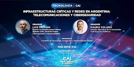 Infraestructuras críticas y redes en Argentina