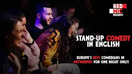 RED MIC Comedy • Antwerp • English Stand-Up Comedy
