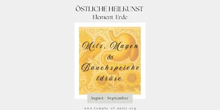 Östliche Heilkunst - Element Erde - Milz, Magen & Bauchspeicheldrüse