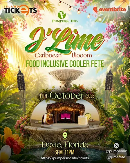 Pumpers J'Lime - Caribbean Blooom