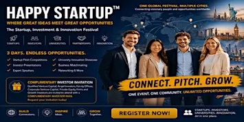 HAPPY STARTUP™ – Connecting Startups, Investors & Universities | Singapore
