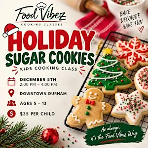 Kids Holiday Sugar Cookie class
