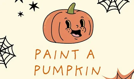 Paint a Pumpkin at Henny Penny Cafe!