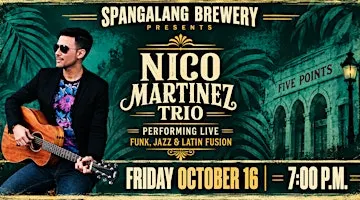 Nico Martinez Trio — Live at Spangalang Brewery