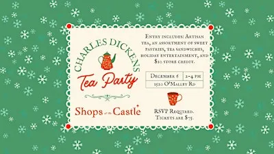 Charles Dickens Holiday Tea Party at the Shops at the Castle