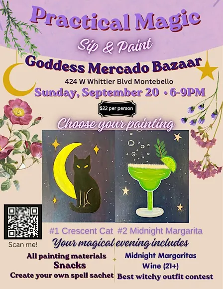 Practical Magic Sip n Paint
