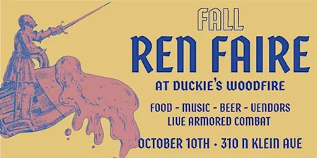 Renaissance Faire at Duckie's Woodfire