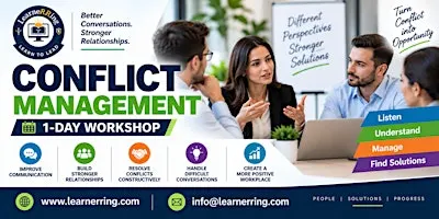 Conflict Management1-Day Workshop | Kansas