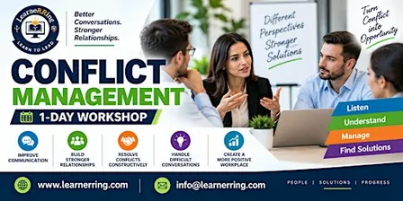 Conflict Management1-Day Workshop | Maine