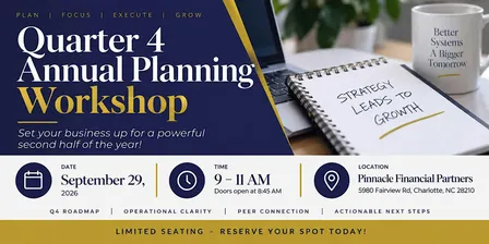 Q4 Annual Planning Workshop