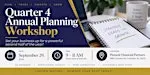 Q4 Annual Planning Workshop