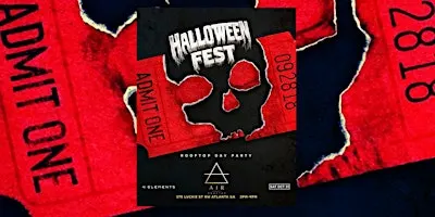 HALLOWEEN FEST ROOFTOP DAY PARTY | HALLOWEEN WKND