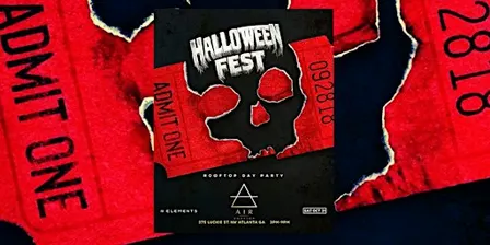 HALLOWEEN FEST ROOFTOP DAY PARTY | HALLOWEEN WKND