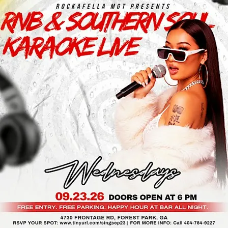 RNB & Southern Soul Karaoke Live Sept 23rd