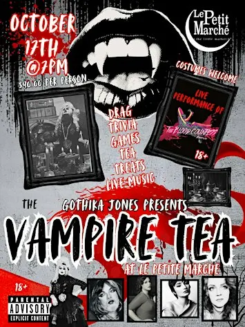 The Vampire Tea: Presented by Gothika Jones