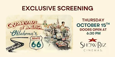 Crossroads of America: Oklahoma’s Route 66 Screening