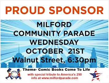 2026 Sponsor Campaign - We Love The Milford Parade