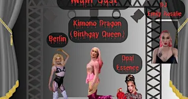 Kimono's Birthgay Bash