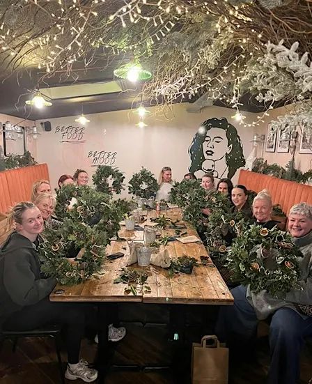 Christmas Wreath Workshop with Coffee & Cake - 28th Nov