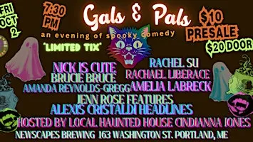 GALS & PALS: An Evening of Spooky Comedy