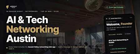 AI & Tech Networking Event in Austin  by Ascent Valley