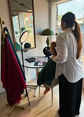 Color Analysis at Stroll Boutique