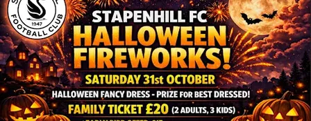 Stapenhill FC Halloween Fireworks Night