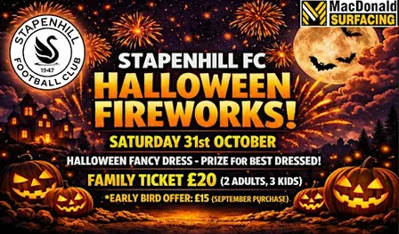 Stapenhill FC Halloween Fireworks Night