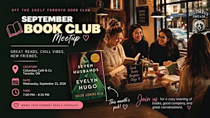 Off the Shelf Toronto Book Club (September Meetup)