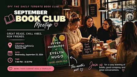 Off the Shelf Toronto Book Club (September Meetup)