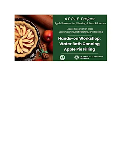 A.P.P.L.E. Project - Apple Preservation - 2026 Class