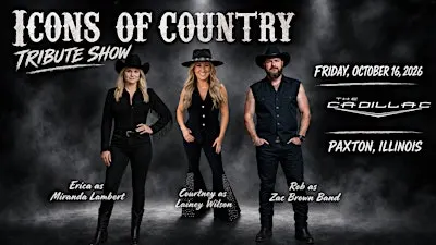 ICONS of Country LIVE @ The Cadillac | Paxton