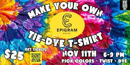 Tie Dye Workshop at Epigram