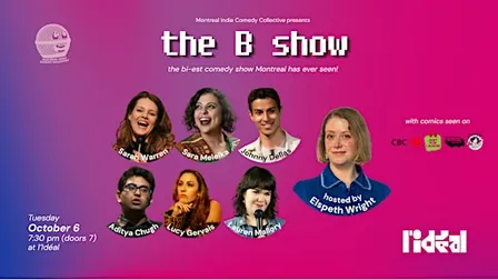 The B Show - The bi-est comedy show you've seen!