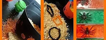 Halloween is coming.... Messy play and slime