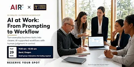 AI at Work: From Prompting to Workflow