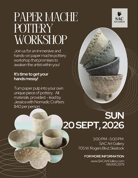 Paper Mache Pottery Workshop