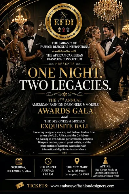 THE 7TH ANNUAL AMERICAN FASHION DESIGNERS AND MODELS AWARDS GALA