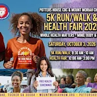 5K Run/Walk & Community Health Fair