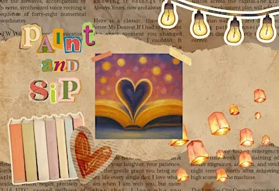 Booked with Love Paint & Sip
