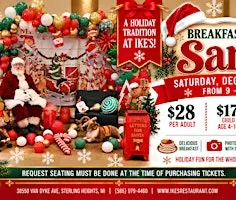 Breakfast with Santa at Ike’s Restaurant