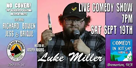 Live Comedy Show at Dog Days Brewing w/Headliner Luke Miller!