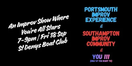 Solent Improv Jam: The show where you're all stars!