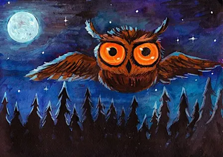 Halloween Paint Night at Porters Pub