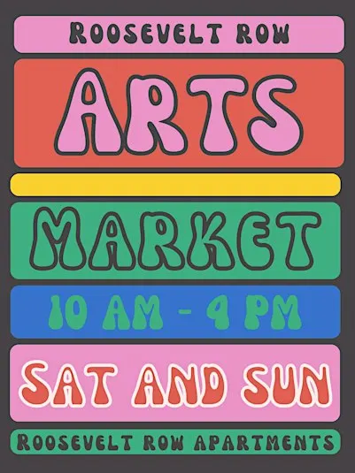 Roosevelt Row Saturday Arts Market