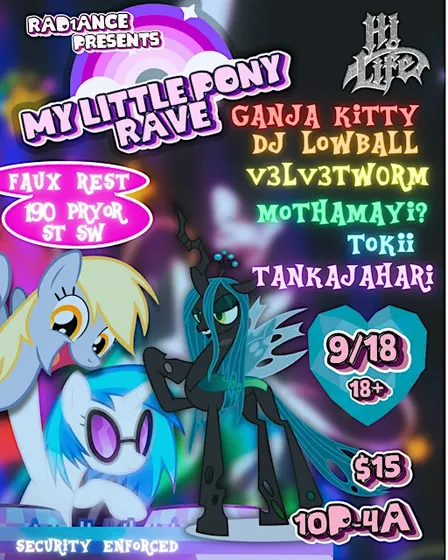 MY LITTLE PONY RAVE