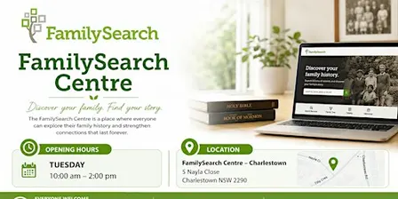 Family Search - Discover Your Family History in Newcastle